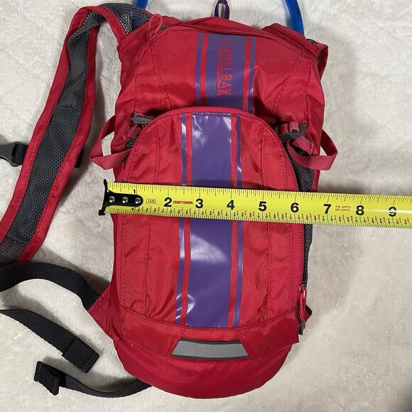 CamelBak Mini M.U.L.E. Kids Hydration Backpack Pink Purple Hiking Bike Riding - Picture 9 of 10